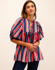 Thalia Top Sailing Stripe - Chatsworth Boutique