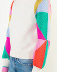 Colorblock Sleeve Sweater
