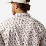 Perf. Button Down Mallards Flying In - Chatsworth Boutique
