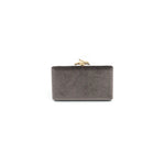 Velvet Bamboo Handle Clutch - Chatsworth Boutique