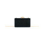 Velvet Bamboo Handle Clutch - Chatsworth Boutique