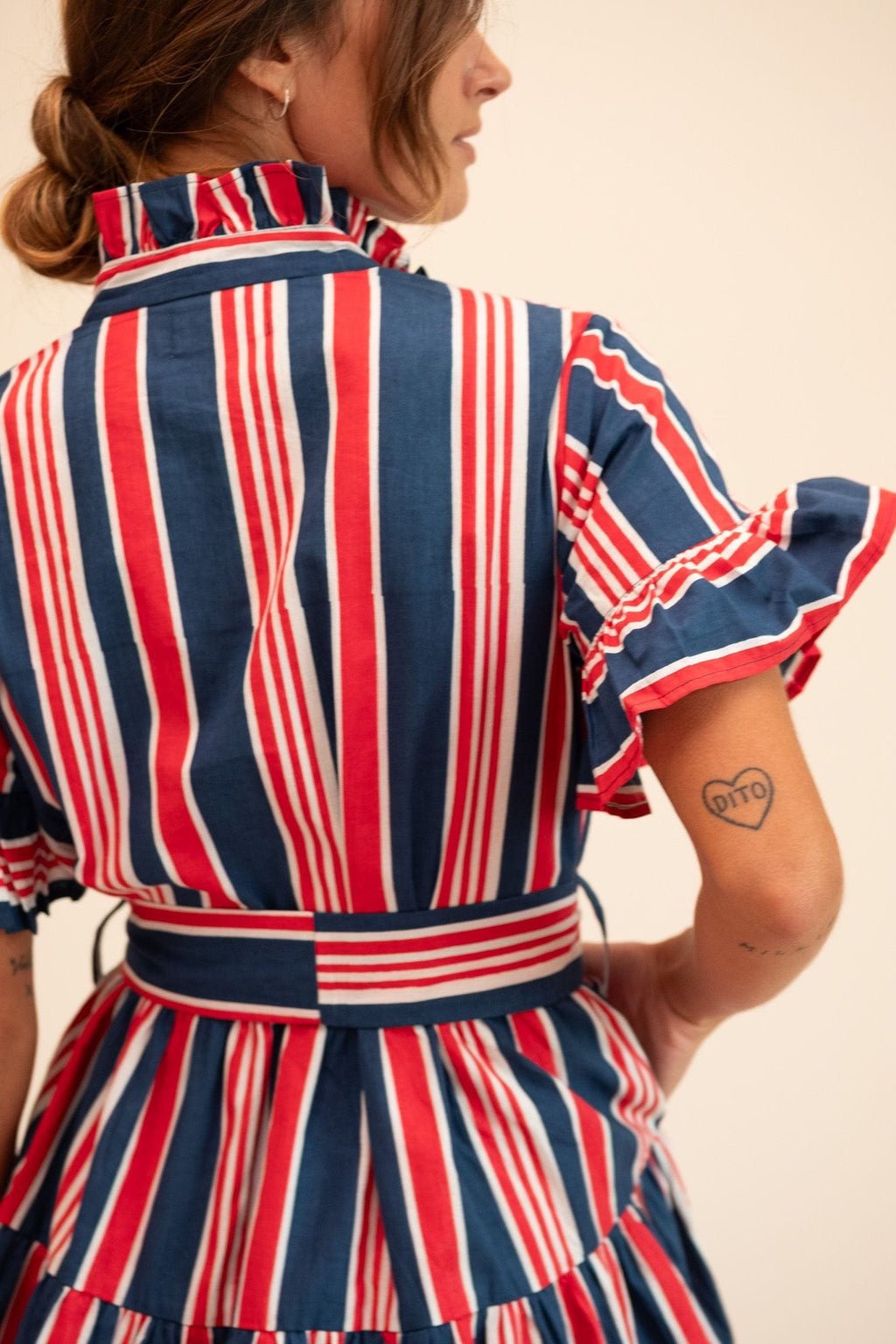 Violetta Dress Sailing Stripe - Chatsworth Boutique