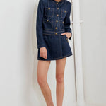 Washed Denim Jacket - Chatsworth Boutique