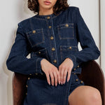 Washed Denim Jacket - Chatsworth Boutique