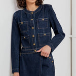 Washed Denim Jacket - Chatsworth Boutique