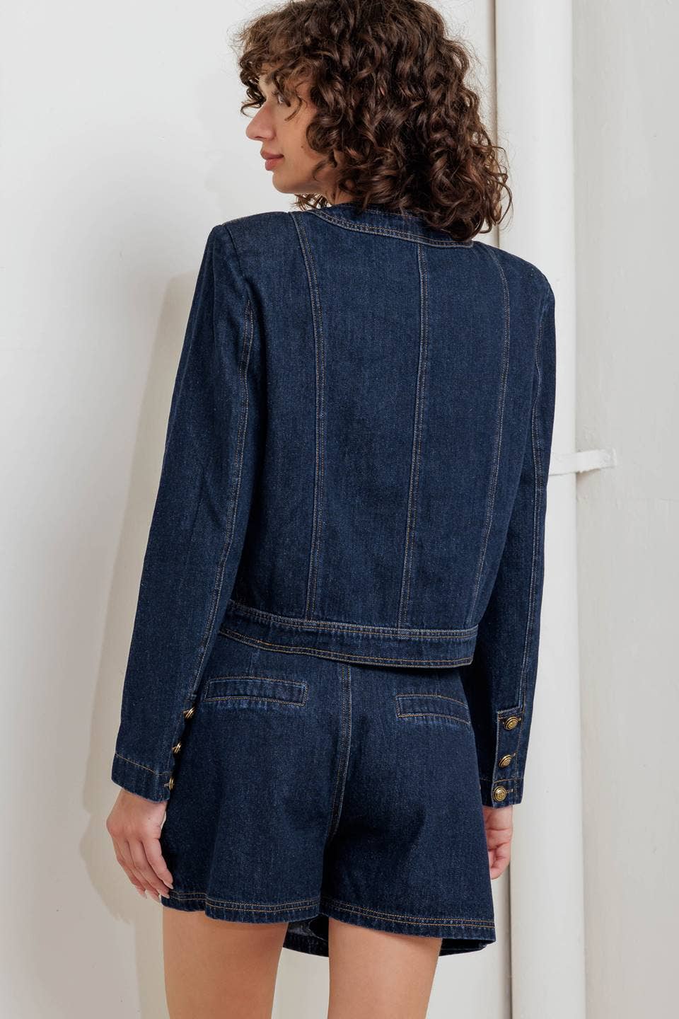Washed Denim Jacket - Chatsworth Boutique