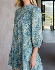 Blue/green Floral Dress