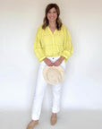 White Crop Slim Straight - Chatsworth Boutique