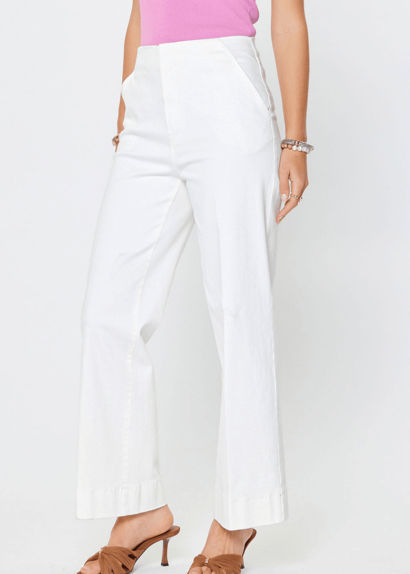 White Denim Pant - Chatsworth Boutique