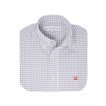 White/Medieval Check Button Down - Chatsworth Boutique