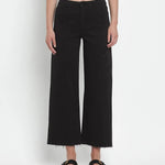 Wide Leg Crop Black - Chatsworth Boutique