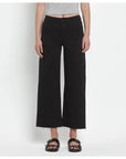Wide Leg Crop Black - Chatsworth Boutique