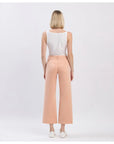 Wide Leg Crop Soft Sand - Chatsworth Boutique