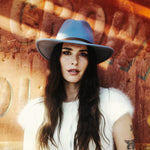 Billie Hat in Denim Blue by Wyeth, view 2