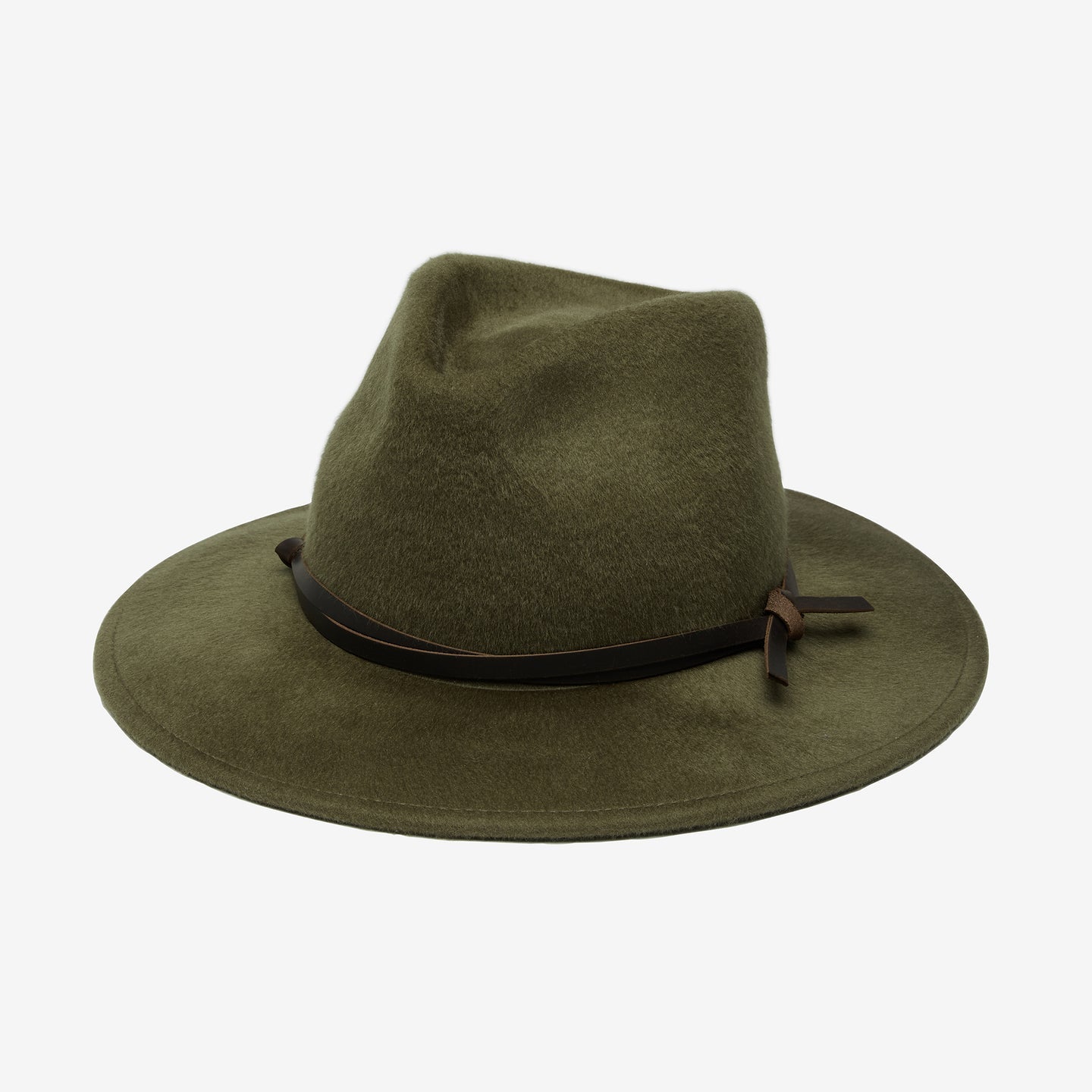 Foley Hat in Olive by Wyeth, Australian wool fedora - Chatsworth Boutique, Fairhope Alabama