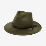 Foley Hat in Olive by Wyeth, Australian wool fedora - Chatsworth Boutique, Fairhope Alabama