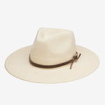 Hudson Hat in Ivory by Wyeth, mesh cap with leather band - Chatsworth Boutique, Fairhope Alabama