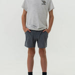 Youth Athletic Short Grey - Chatsworth Boutique