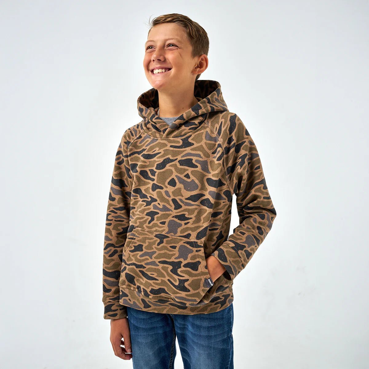 Youth Gauge Camo Hoodie - Chatsworth Boutique