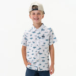 Youth Perf. Button Down Lake Weekend - Chatsworth Boutique