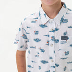 Youth Perf. Button Down Lake Weekend - Chatsworth Boutique