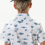 Youth Perf. Button Down Lake Weekend - Chatsworth Boutique