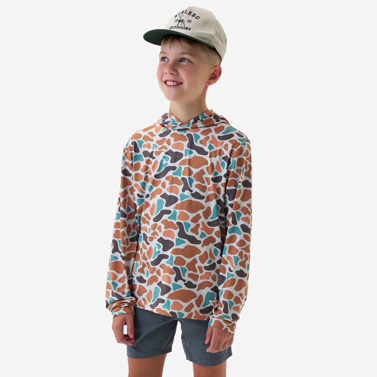Youth Perf. Hoodie Bayside Camo - Chatsworth Boutique