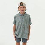 Youth Perf. Polo - Beach Cruiser - Chatsworth Boutique