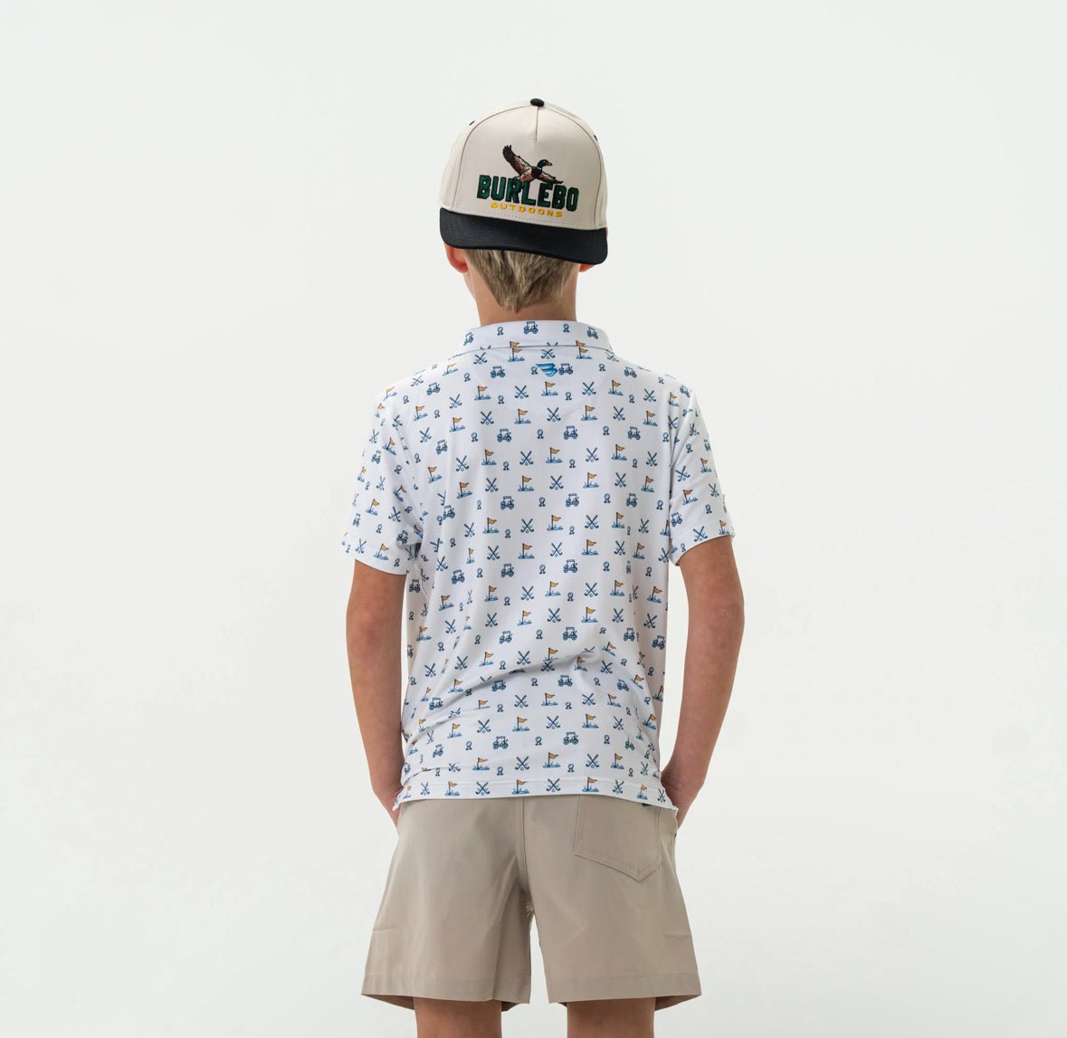 Youth Perf. Polo Hole in One - Chatsworth Boutique