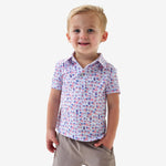 Youth Perf. Polo Old Glory - Chatsworth Boutique