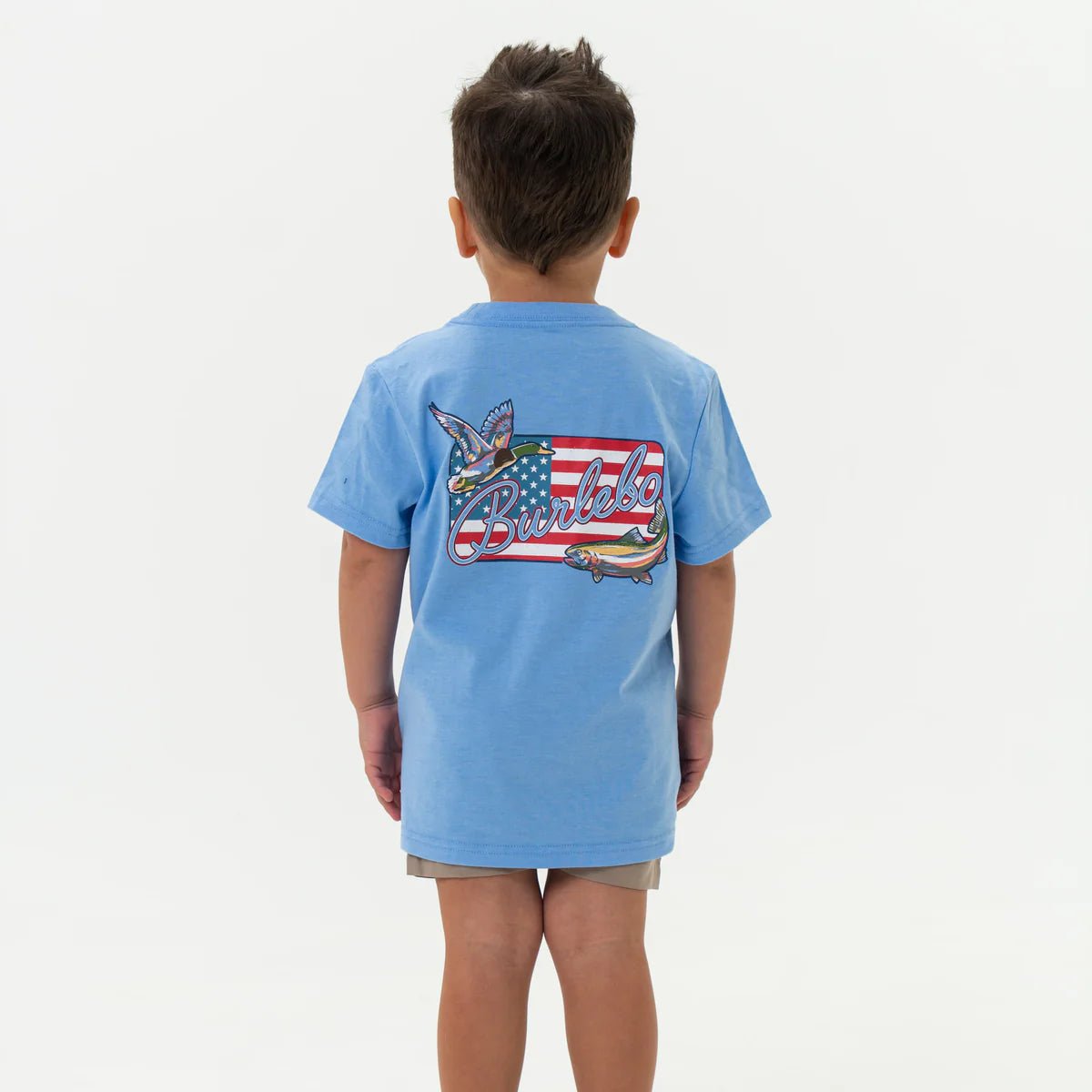Youth Tee Burlebo Flag - Chatsworth Boutique