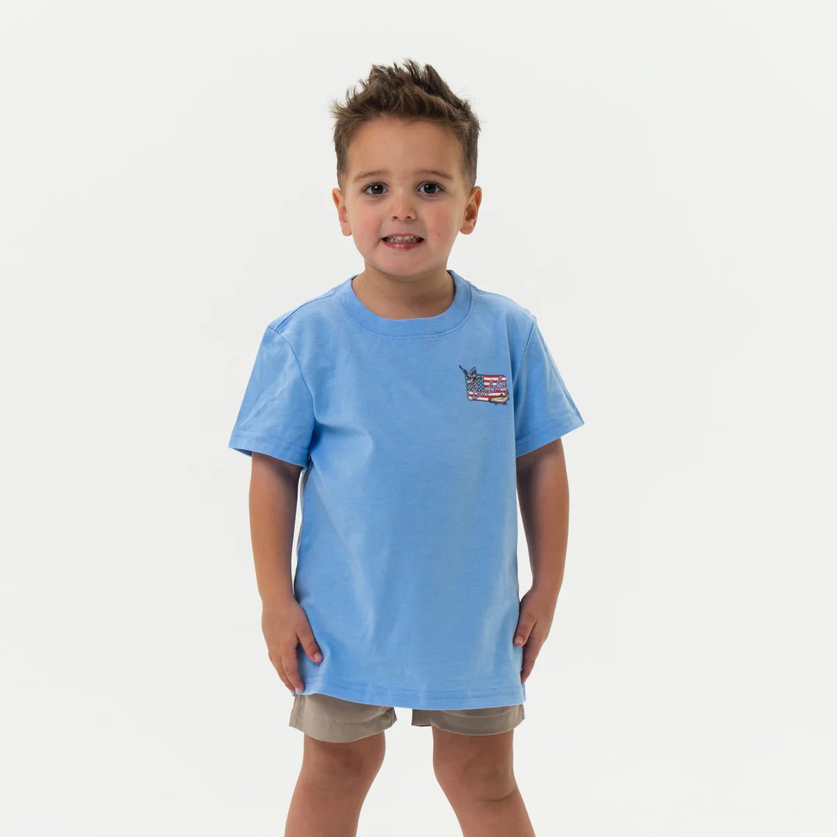 Youth Tee Burlebo Flag - Chatsworth Boutique